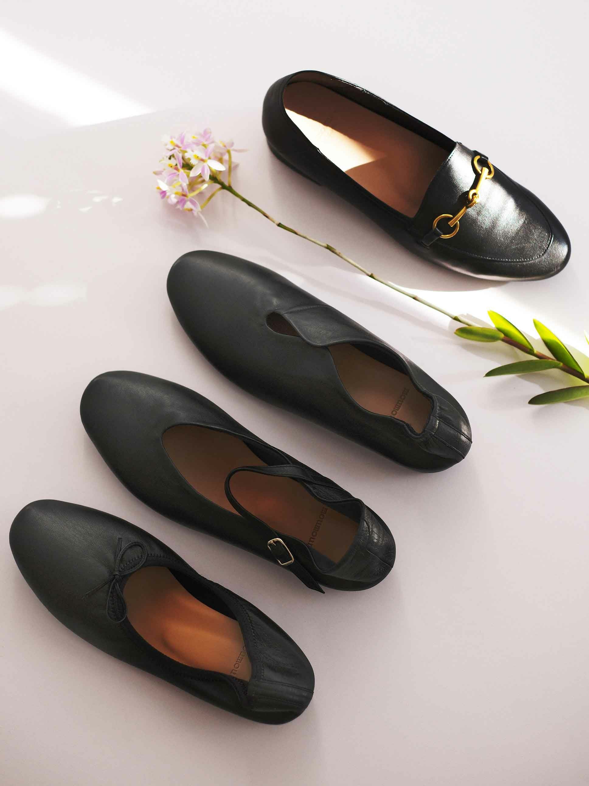【別注】＜HEWN＞SQ MTL バレエシューズ HEWN (ヒューン)】 SQ TULLE BALLET FLAT|allureville OFFICIAL SITE
