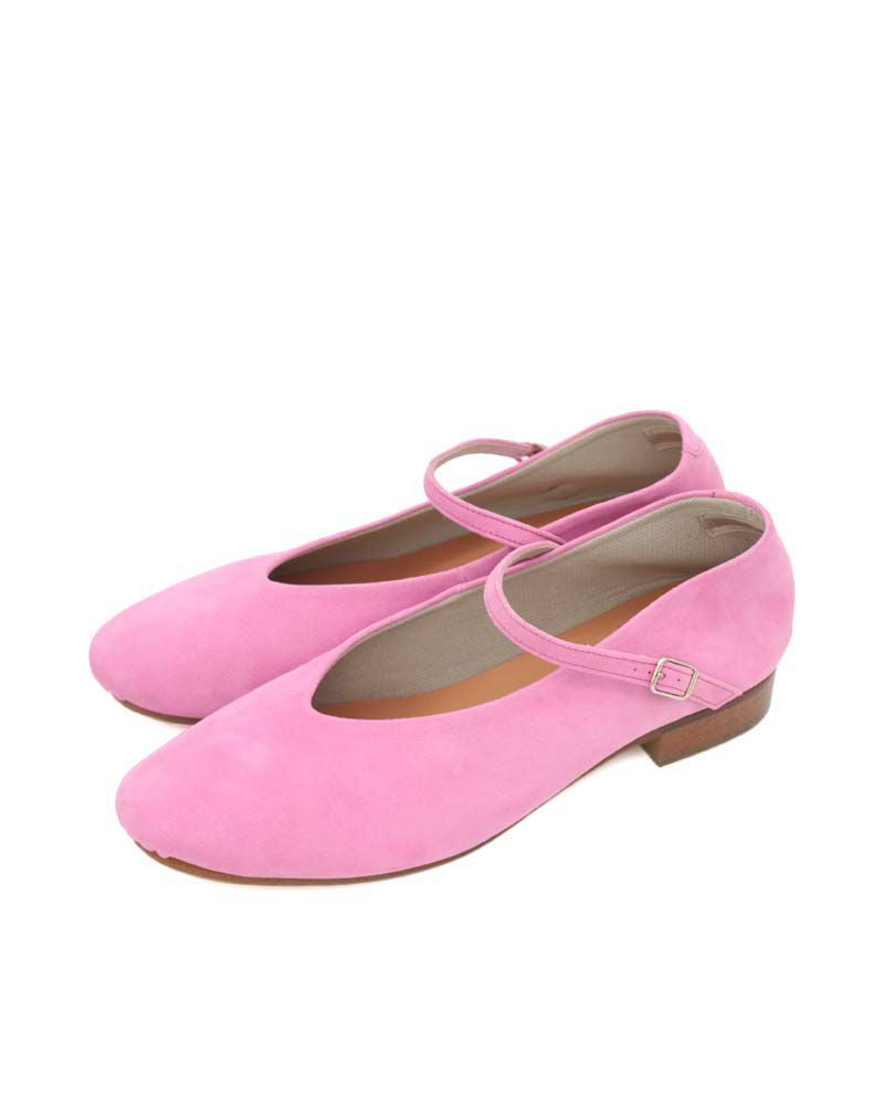 MP-02チェリーピンクスエード斜め